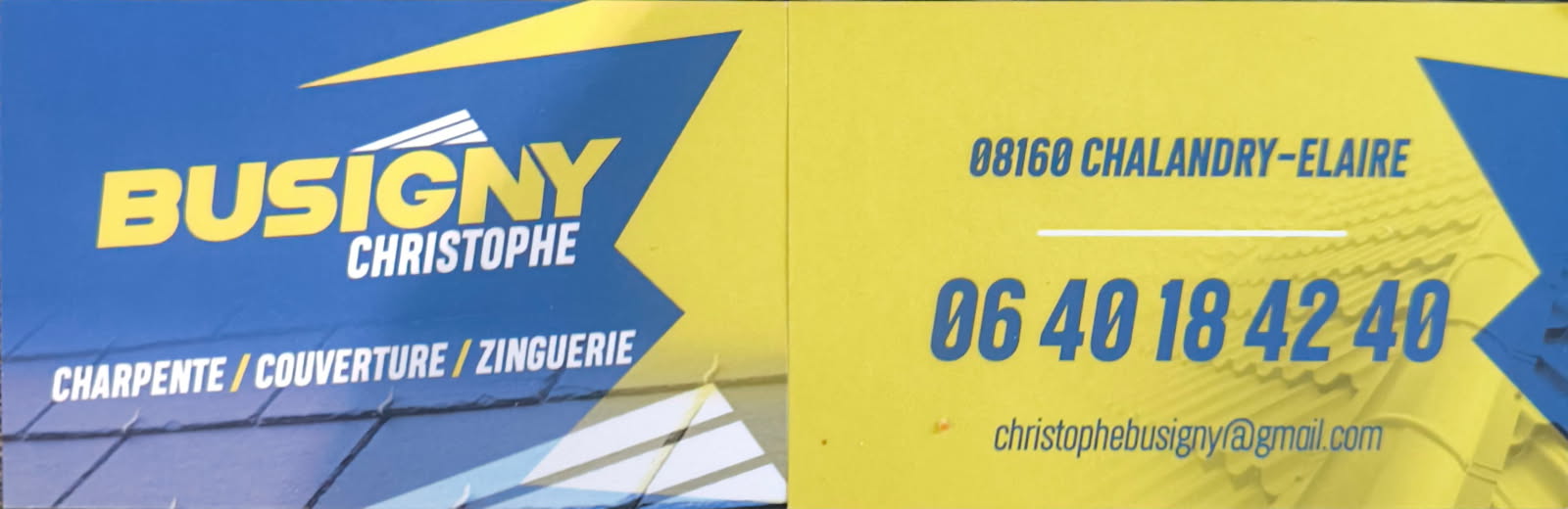Christophe Busigny – couvreur partenaire