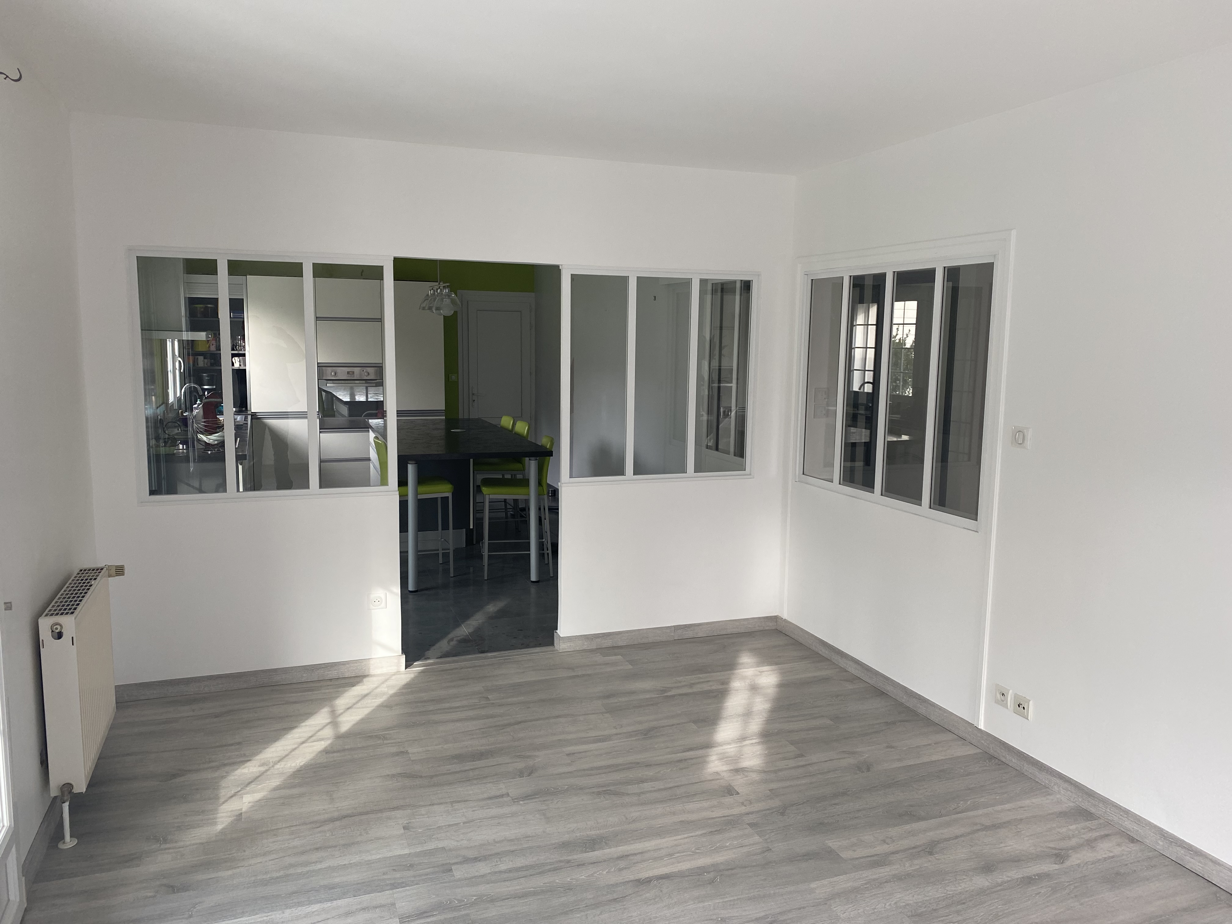 Pose verrière sur mesure